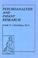 Cover of: Psychoanalysis and infant research