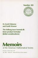 Cover of: The Selberg trace formula III by M. Scott Osborne