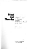 Cover of: Drink and disorder by Jed Dannenbaum