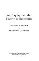 Cover of: An inquiry into the poverty of economics