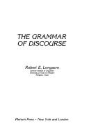 Cover of: The grammar of discourse