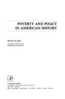 Cover of: Poverty and policy in American history