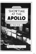 Cover of: Showtime at the Apollo by Ted Fox