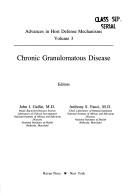 Cover of: Chronic granulomatous disease