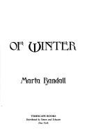 Cover of: The sword of winter