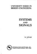 Systems and signals by N. Levan