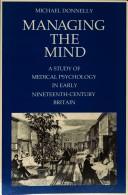 Managing the mind by Donnelly, Michael