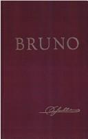 Cover of: Bruno, or, On the natural and the divine principle of things | Friedrich Wilhelm Joseph von Schelling