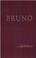 Cover of: Bruno, or, On the natural and the divine principle of things