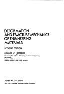 Deformation and fracture mechanics of engineering materials by Richard W. Hertzberg