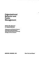 Cover of: Organizational behavior and public management