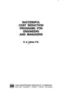 Cover of: Successful cost reduction programs for engineers and managers