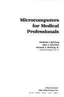 Cover of: Microcomputers for medical professionals