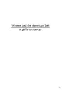 Cover of: Women and the American left | Mari Jo Buhle