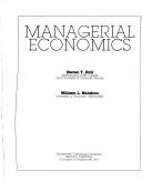 Managerial economics by Steven T. Call