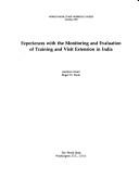 Cover of: Experiences with the monitoring and evaluation of training and visit extension in India by Gershon Feder