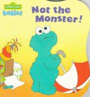Cover of: Not the monster!