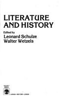 Cover of: Literature and history | 