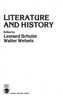 Cover of: Literature and history