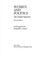 Cover of: Women and politics | Sandra Baxter