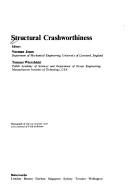 Cover of: Structural crashworthiness