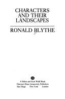 Cover of: Characters & Their Landscapes