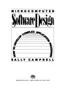 Cover of: Microcomputer software design by Sally Campbell