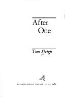 Cover of: After one by Tom Sleigh
