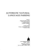 Cover of: Automatic natural language parsing