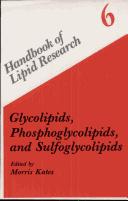 Cover of: Handbook of lipid research.