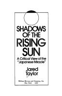 Cover of: Shadows of the Rising Sun by Jared Taylor