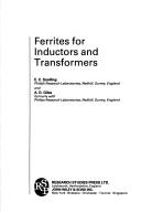 Cover of: Ferrites for inductors and transformers