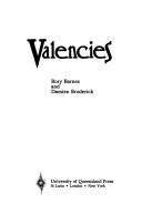 Cover of: Valencies