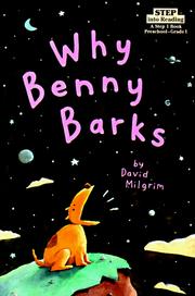 Why Benny Barks by David Milgrim