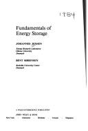Cover of: Fundamentals of energy storage by Jensen, Johannes
