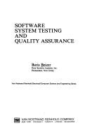 Software system testing and quality assurance by Boris Beizer