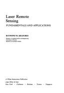 Cover of: Laser remote sensing: fundamentals and applications