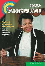 Cover of: Meet Maya Angelou by Valerie Spain