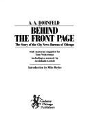 Cover of: Behind the front page by A. A. Dornfeld