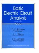 Cover of: Basic electric circuit analysis | David E. Johnson