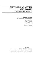 Cover of: Methods analysis and work measurement