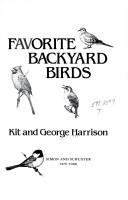 Cover of: America's favorite backyard birds