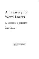 Cover of: A treasury for word lovers