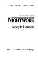 Cover of: Nightwork by Joseph Hansen