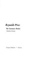 Cover of: Reynolds Price