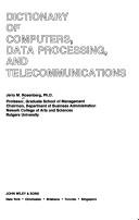 Cover of: Dictionary of computers, data processing, and telecommunications
