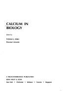 Cover of: Calcium in biology by edited by Thomas G. Spiro.
