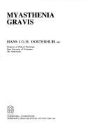 Cover of: Myasthenia gravis