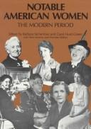 Cover of: Notable American women: The modern period  by 