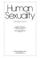 Cover of: Human sexuality